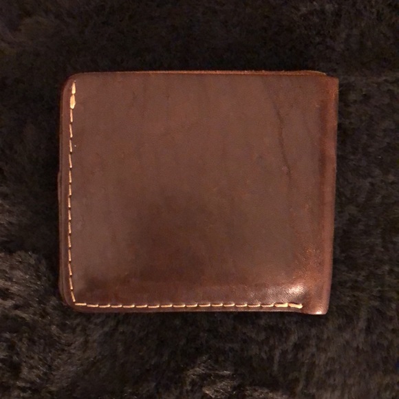 Vintage Hand Made Leather Wallet. Excellent condition. - Picture 4 of 7
